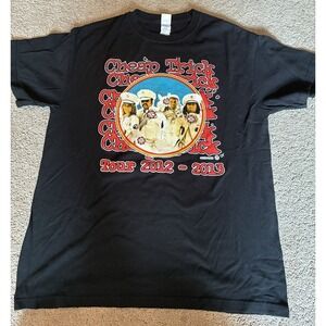 Cheap Trick Dream Police 2012-2013 Short Sleeve Black M Tee Shirt AH1174